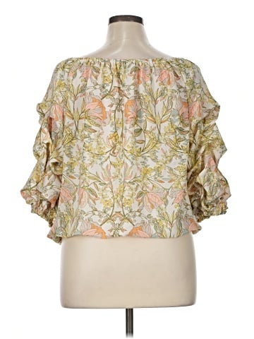 CeCe Short Sleeve Blouse (view 2)