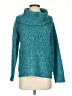 Assorted Brands Teal Turtleneck Sweater Size S - photo 1
