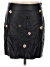 CeCe Black Faux Leather Skirt Size 6 - photo 1