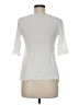 Allegra K 100% Polyester Ivory 3/4 Sleeve Blouse Size M - photo 2