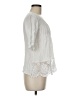 Allegra K 100% Polyester Ivory 3/4 Sleeve Blouse Size M - photo 4