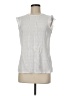 Elle White Sleeveless Blouse Size M - photo 1