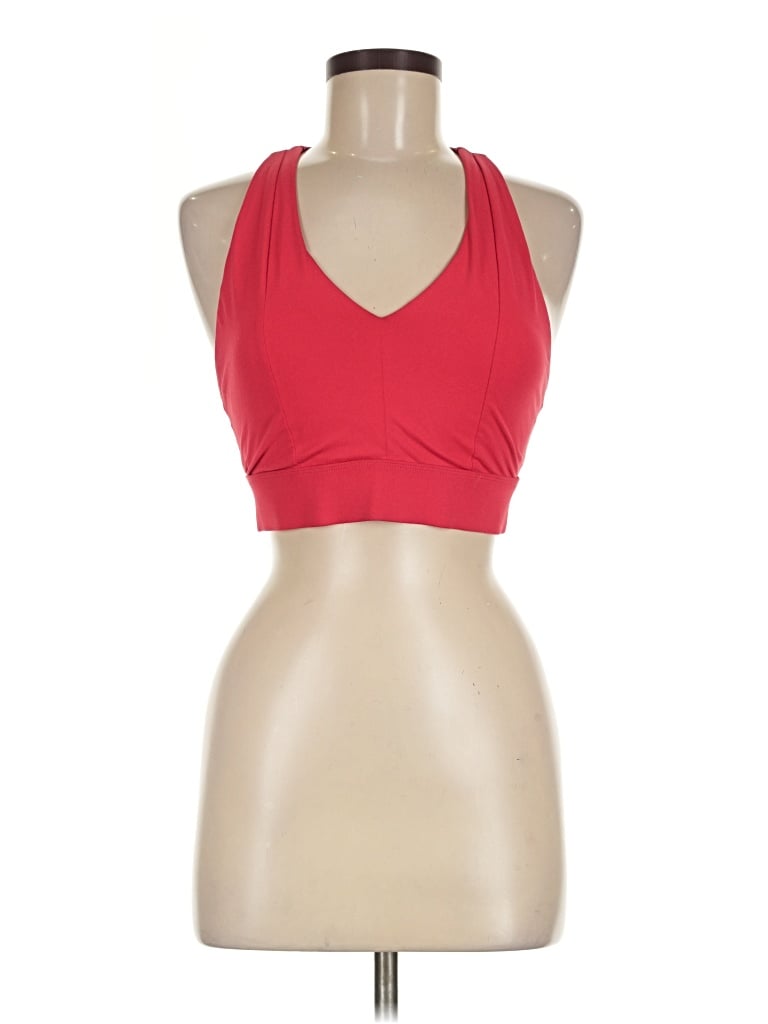 Pre-owned Fabletics Tank Top Red Halter Neckline Tops