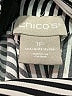 Chico's 100% Polyester Stripes Black 3/4 Sleeve Blouse Size Med Petite (1) - photo 7