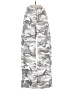 Shein 100% Cotton Camo Silver Casual Pants Size XXS - photo 1
