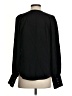 Veronica Beard 100% Silk Black Long Sleeve Silk Top Size 2 - photo 2