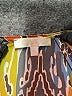 Glam Print Orange Casual Dress Size S - photo 7