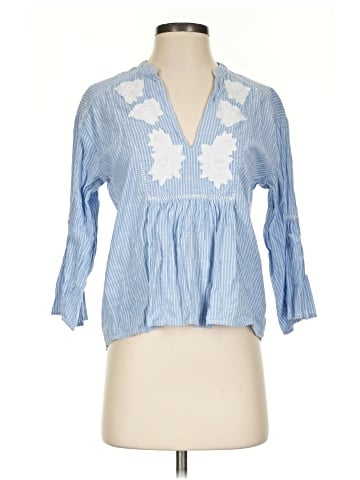 H&M L.O.G.G. 3/4 Sleeve Blouse (view 1)