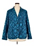 Talbots Paisley Blue Blazer Size 24w - photo 1