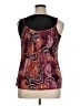 Axcess 100% Nylon Purple Sleeveless Blouse Size XL - photo 2