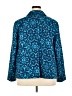 Talbots Paisley Blue Blazer Size 24w - photo 2