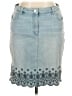 Talbots Blue Denim Skirt Size 14 - photo 1