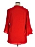 Gaharu 100% Polyester Red 3/4 Sleeve Blouse Size XL - photo 2