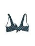 Unbranded Print Teal Swimsuit Top Size L - photo 2