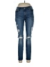 7 For All Mankind Hearts Blue Jeans Size 31 waist - photo 1