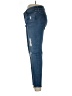 7 For All Mankind Hearts Blue Jeans Size 31 waist - photo 5