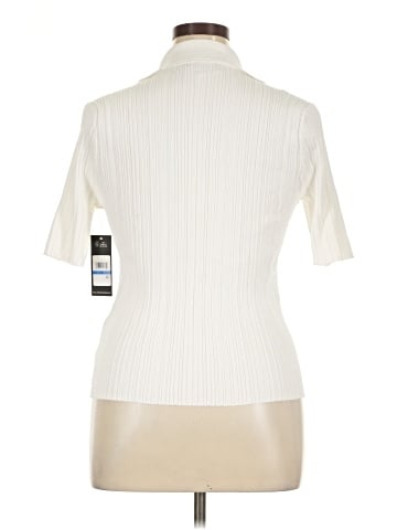 Karl Lagerfeld Paris Short Sleeve Blouse (view 2)