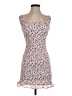Japna 100% Polyester Print White Casual Dress Size M - photo 1