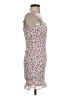 Japna 100% Polyester Print White Casual Dress Size M - photo 4