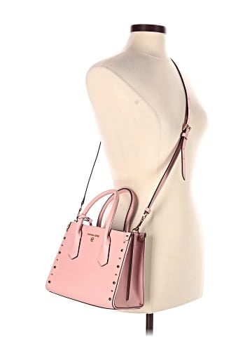 MICHAEL Michael Kors Leather Satchel (view 2)
