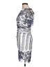 Kay Unger Graphic Gray Cocktail Dress Size M - photo 5