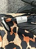 Unbranded Animal Print Gold Swimsuit Top Size S - photo 4