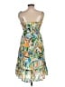 J.Crew 100% Cotton Print Blue Cocktail Dress Size L - photo 2