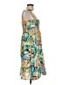J.Crew 100% Cotton Print Blue Cocktail Dress Size L - photo 4