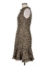 Kobi Halperin Tweed Brown Cocktail Dress Size 6 - photo 5