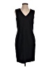 Louben Solid Black Casual Dress Size 4 - photo 1