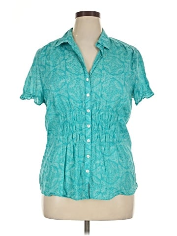 Eddie Bauer Short Sleeve Blouse (view 1)