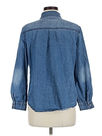 Chico's Long Sleeve Button-Down Shirt (view 2)