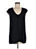 J.Crew 100% Polyester Black Short Sleeve Top Size 6 (tall) - photo 1