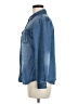 Chico's Blue Long Sleeve Button-Down Shirt Size Med (1) - photo 5