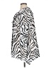 MULTIPLES 100% Polyester Animal Print Silver Coat Size XL - photo 5