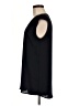 J.Crew 100% Polyester Black Short Sleeve Top Size 6 (tall) - photo 5