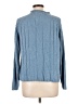 Carolyn Taylor Blue Turtleneck Sweater Size L - photo 2