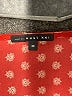 West Kei 100% Polyester Red 3/4 Sleeve Blouse Size M - photo 4