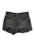 Levi's 100% Cotton Stars Black Denim Shorts Size 6 - photo 1