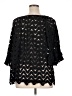 Emma Rose 100% Polyester Black 3/4 Sleeve Blouse Size 1X - photo 2
