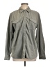 Natural Reflections 100% Polyester Gray Long Sleeve Blouse Size L - photo 1