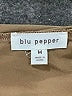 Blu Pepper Brown Long Sleeve Blouse Size M - photo 7