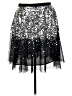 MICHAEL Michael Kors 100% Polyester Stars Silver Formal Skirt Size XL - photo 1