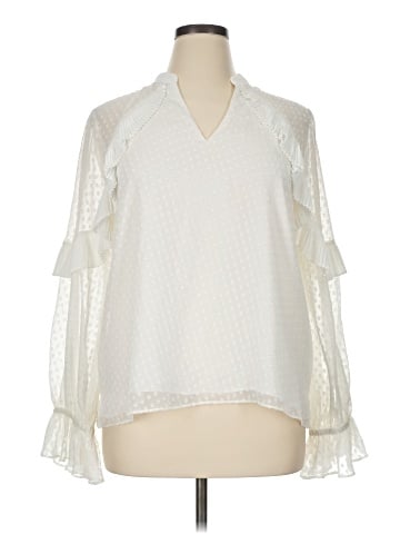 CeCe 3/4 Sleeve Blouse (view 1)