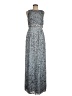 Mac Duggal Silver Casual Dress Size 6 - photo 1