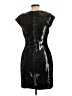 French Connection Metallic Black Cocktail Dress Size 10 - photo 2