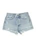 AGOLDE 100% Cotton Blue Denim Shorts Size 27 waist - photo 1