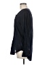 Theory 100% Cotton Black Long Sleeve Blouse Size M - photo 5