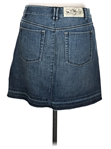 White House Black Market Denim Skirt (view 2)