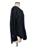 Theory 100% Cotton Black Long Sleeve Blouse Size M - photo 4